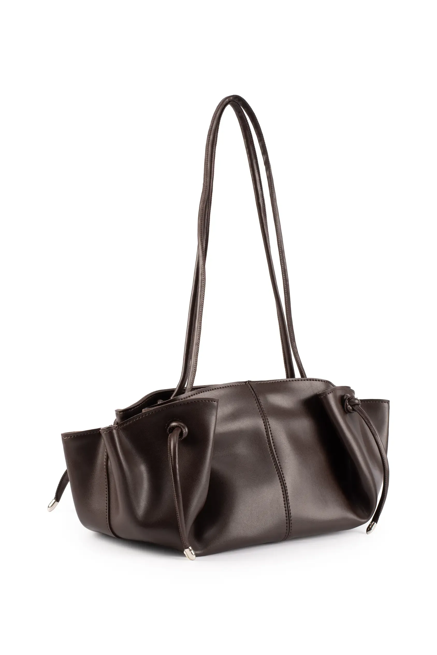 TULIP BAG NEW BROWN